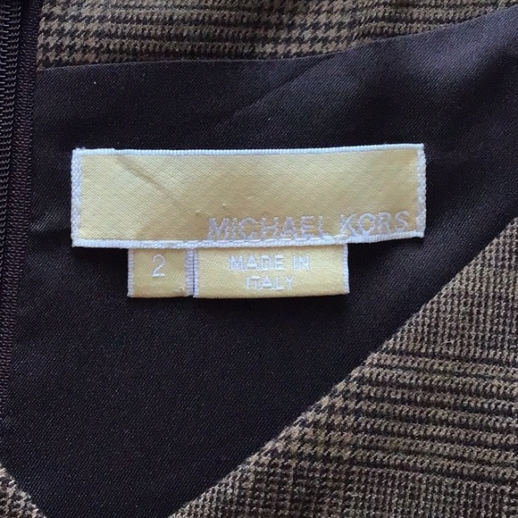 Vintage Michael Kors Made In Italy Wool Dress, size 2 - Picture 3 of 13